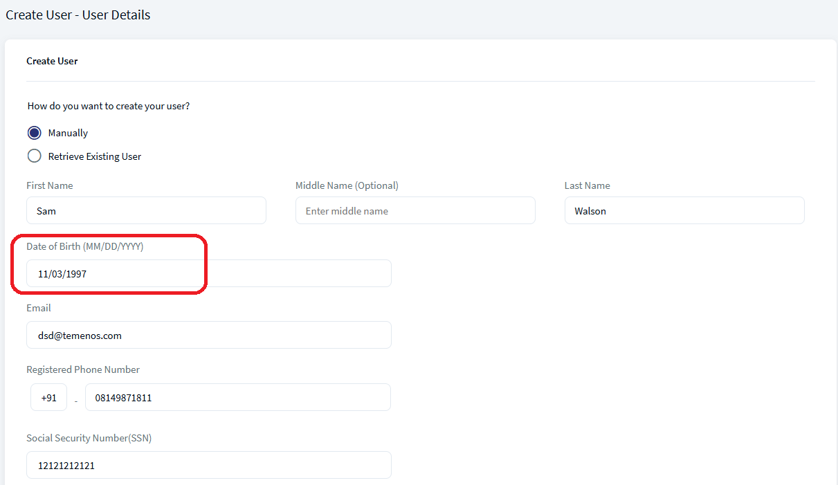 Create user_user details